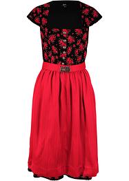 Dirndl mit kurzen Ärmeln (2-tlg.Set), bpc bonprix collection