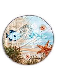 Strandtuch mit maritimem Druck, bpc living bonprix collection