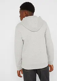 Gilet sweat-shirt garçon à capuche en coton, bonprix