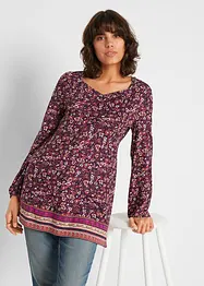 Shirt-Tunika aus Baumwoll-Viskose-Mix, bonprix