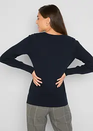 Pull en fine maille basique, bonprix