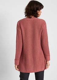Grob gestrickte Strickjacke mit aufgesetzten Taschen, bpc bonprix collection