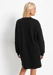 Robe molletonnée oversize, bonprix