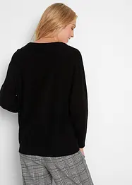 Pullover mit Fledermausärmeln, bonprix