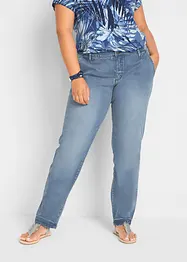 Soft-Stretch-Jeans im Chinostil, verkürzt, bonprix