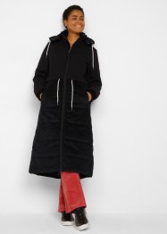 Manteau d'hiver long avec velours côtelé et cordon coulissant, bpc bonprix collection