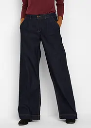 Wide Leg Jeans Mid Waist, Bequembund, bonprix