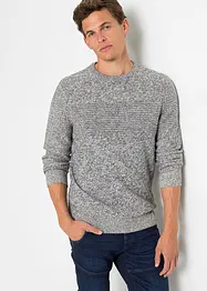 Pullover in hautfreundlicher Baumwolle, bonprix