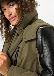 Parka à empiècements contrastants, bonprix