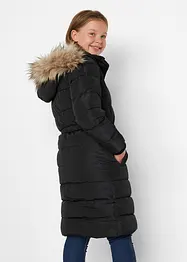 Manteau fille rembourré avec capuche amovible, bonprix