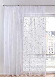 Jacquard Gardine mit Blättern, bpc living bonprix collection