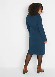 Robe en maille à col châle, bonprix