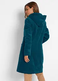 Gefütterter Cord-Dufflecoat, bonprix