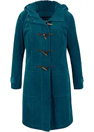 Gefütterter Cord-Dufflecoat, bonprix