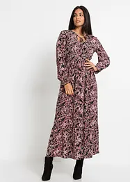 Robe longue imprimée, bonprix