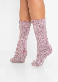 Thermo Frottee Socken (5er Pack) mit Bio-Baumwolle, bpc bonprix collection