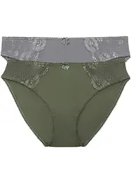 Lot de 2 slips ornés de dentelle, bonprix