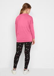 Mädchen Longshirt + Leggings (2-tlg. Set), bpc bonprix collection