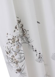 Microfaser Vorhang mit Blumenmuster (1er Pack), bpc living bonprix collection