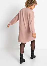 Robe molletonnée oversize, bonprix