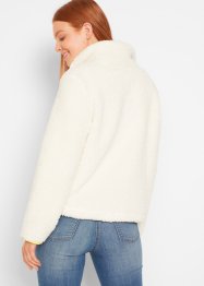 Sweat-shirt polaire avec poche poitrine, bpc bonprix collection