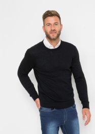 Pull col rond avec cachemire, bpc selection
