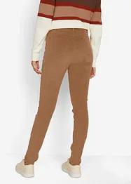 Pantalon velours côtelé avec stretch Skinny, bonprix