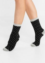 Thermo Frottee Socken (4er Pack) mit Geschenkkarte, bpc bonprix collection