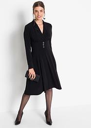 Jerseykleid mit Knöpfen, BODYFLIRT