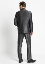 Costume (Ens. 4 pces.) avec taille confortable : veste, pantalon, gilet, cravate, bpc selection