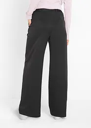 Pantalon Marlène large avec taille confortable et pinces, bonprix