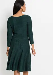 Robe en maille à rayures, bonprix