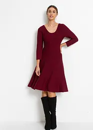 Robe en maille à rayures, bonprix