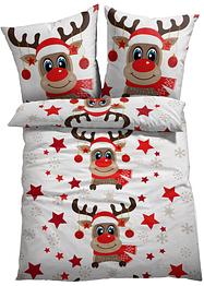 Bettwäsche mit Elch, bpc living bonprix collection