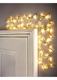 Déco encadrement de porte LED avec étoiles, bonprix