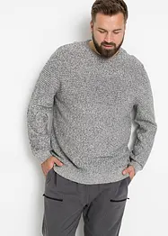 Pullover in hautfreundlicher Baumwolle, bonprix