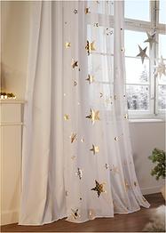 Gardine mit Foliendruck (1er Pack), bpc living bonprix collection
