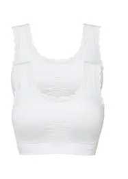 Lot de 2 brassières sans coutures Feel Comfort, bonprix