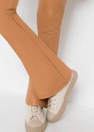 Legging patte d'eph, synthétique imitation cuir, RAINBOW