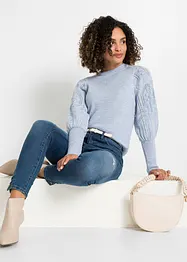 Pull à motif ajouré, bonprix