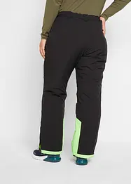 Pantalon de ski thermo fonctionnel avec pare-neige, étanche, Straight, bonprix