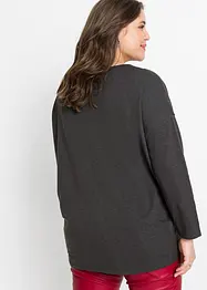 Off-Shoulder-Shirt mit Weihnachtsmotiv, bonprix