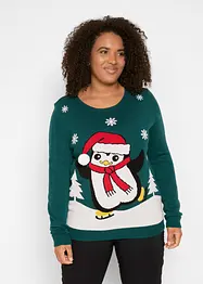 Pullover mit Weihnachtsmotiv, bonprix