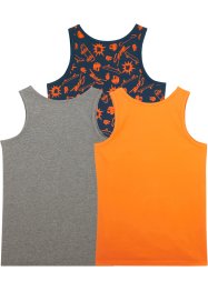 Jungen Unterhemd (3er-Pack), bpc bonprix collection
