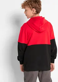 Jungen Kapuzensweatshirt aus Bio Baumwolle, bonprix