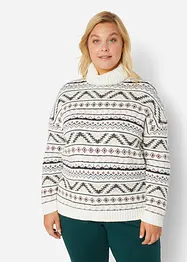 Pullover mit Norweger-Muster, bonprix