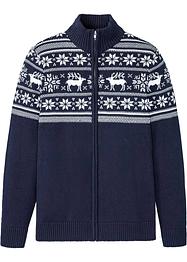 Pull norvégien en coton doux pour la peau, bpc bonprix collection