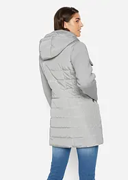 Jacke mit breitem Kragen und Kapuze, bonprix