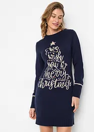 Robe en maille de Noël, bonprix