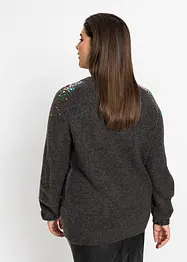 Pull à paillettes, bonprix